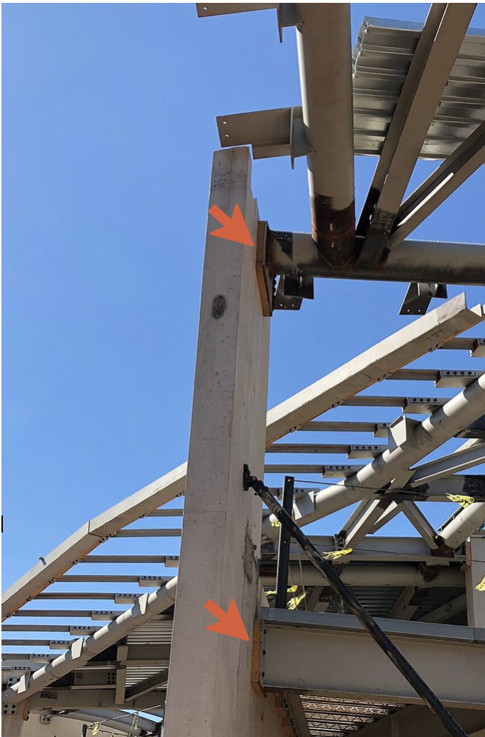 Embed Plates with Concrete Thermal Break Technology Speeds Complex